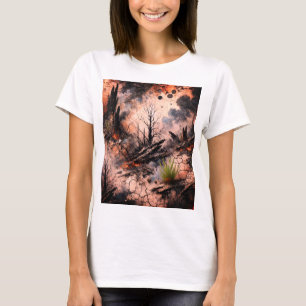 Artistic Graphic T-Shirt for Women