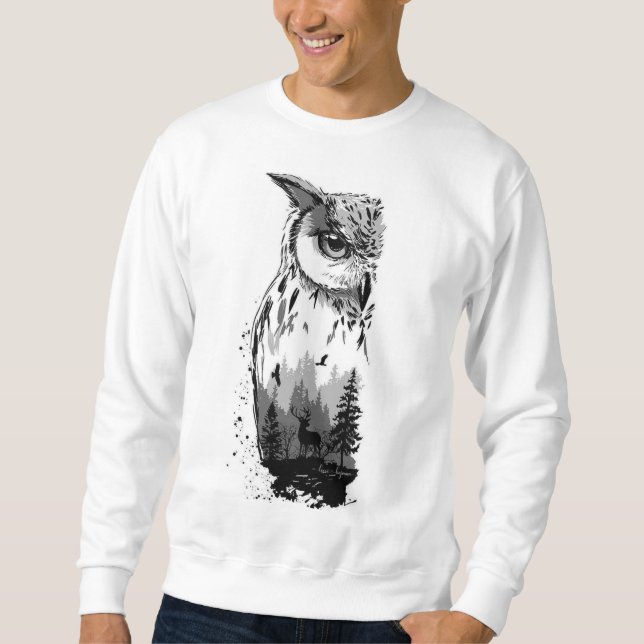 Artistic Graphic T-Shirt Sweatshirt (Front)