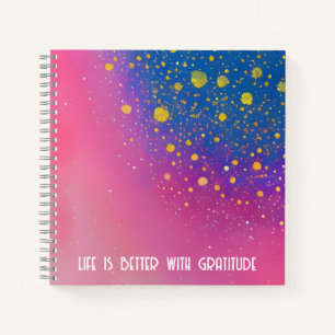 Artistic Gratitude Quote Journal