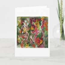 Artistic greetin card abstract bright. Day 80