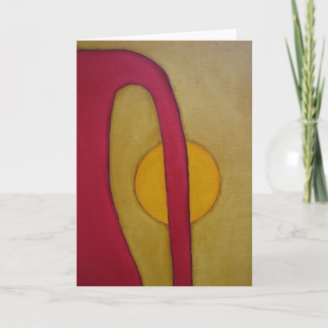 Artistic Greeting Card! Card (Front)