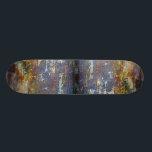 Artistic Grungy Wall Skateboard<br><div class="desc">Cool gift.</div>