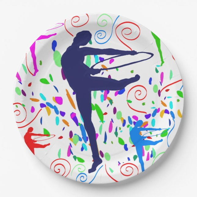 Artistic Gymnastics        Paper Plate (Front)