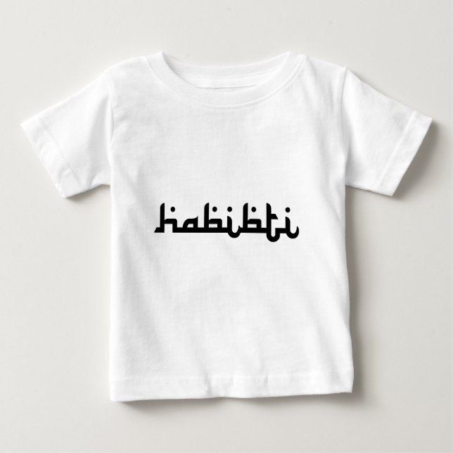 Artistic Habibti Baby T-Shirt (Front)