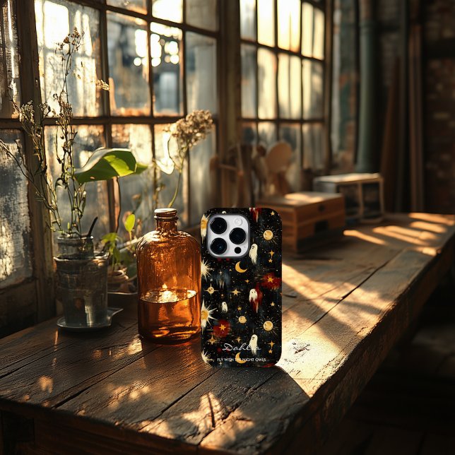 Artistic Halloween – Ghosts and Celestial Design Case-Mate iPhone Case (Creator Uploaded)