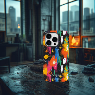 Artistic Halloween – Ghosts of the Past Design Case-Mate iPhone 14 Pro Case