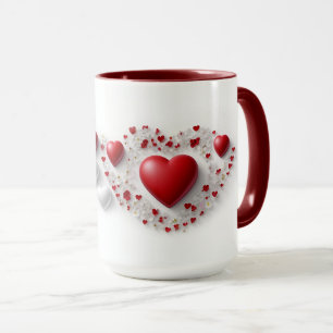 Artistic Hearts Mug