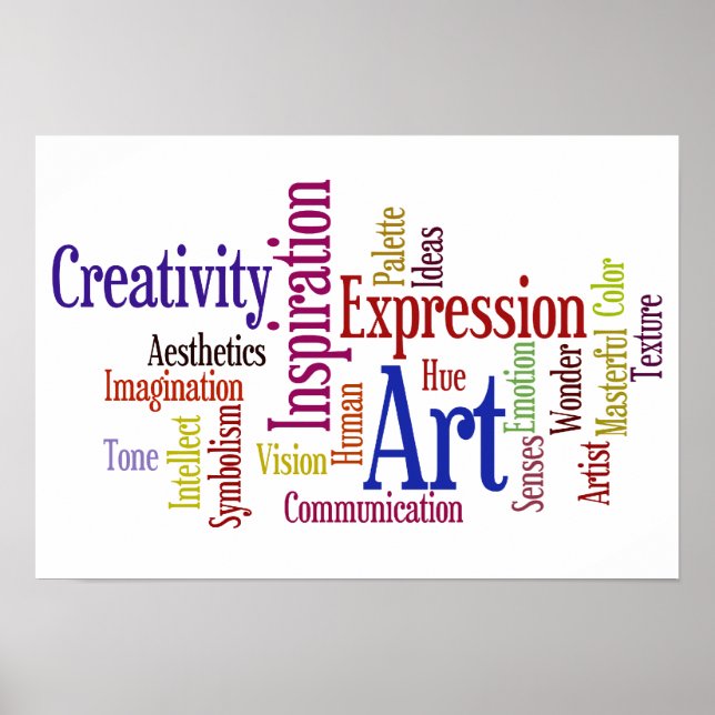 Artistic Inspirations - Art and Creativity Poster (Front)