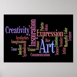 Artistic Inspirations - Art and Creativity Poster