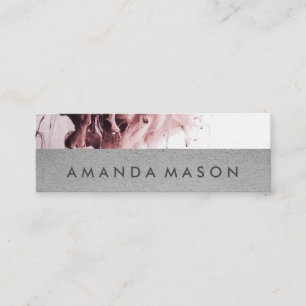 Artistic   Interior Design   Abstract Art Mini Business Card