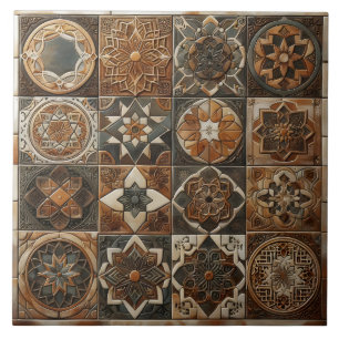 Artistic Intricate Decorative Tiles