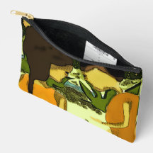 Artistic Jungle Toiletry Bag
