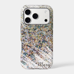 Artistic Leaf Snow iPhone Case - Customised Winter