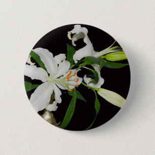 Artistic Lily Collection-1 6 Cm Round Badge