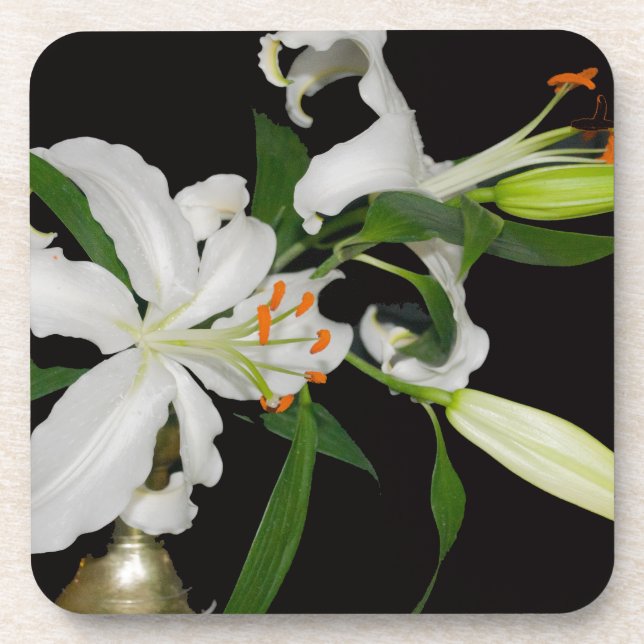 Artistic Lily Collection-1 Coaster (Front)