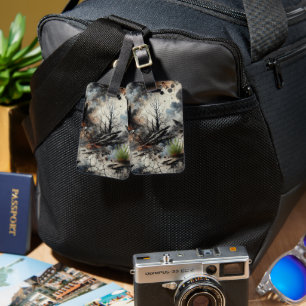 Artistic Luggage Tag for Stylish Travelers