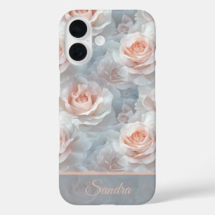 Artistic Maid Of Honour Gift Rose Flower Name iPhone 16 Case