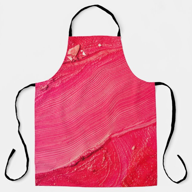 Artistic Make-Up: Colourful Creative Composition. Apron (Front)