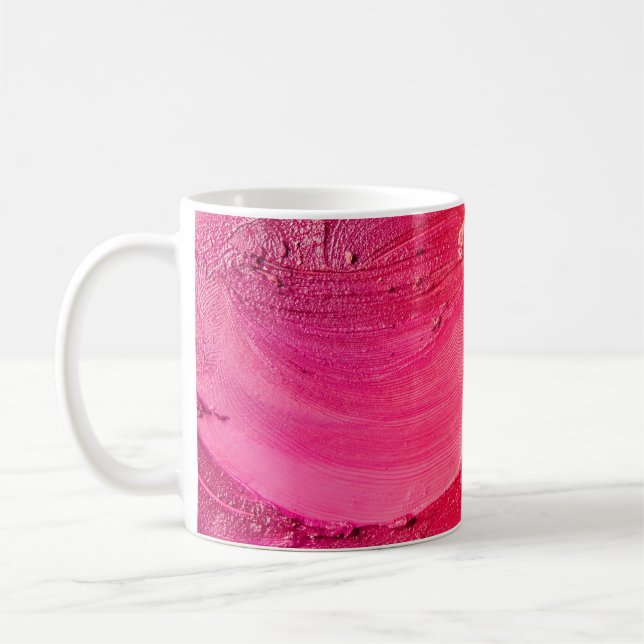 Artistic Make-Up: Colourful Creative Composition. Coffee Mug (Left)