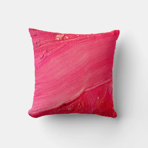 Artistic Make-Up: Colourful Creative Composition. Cushion