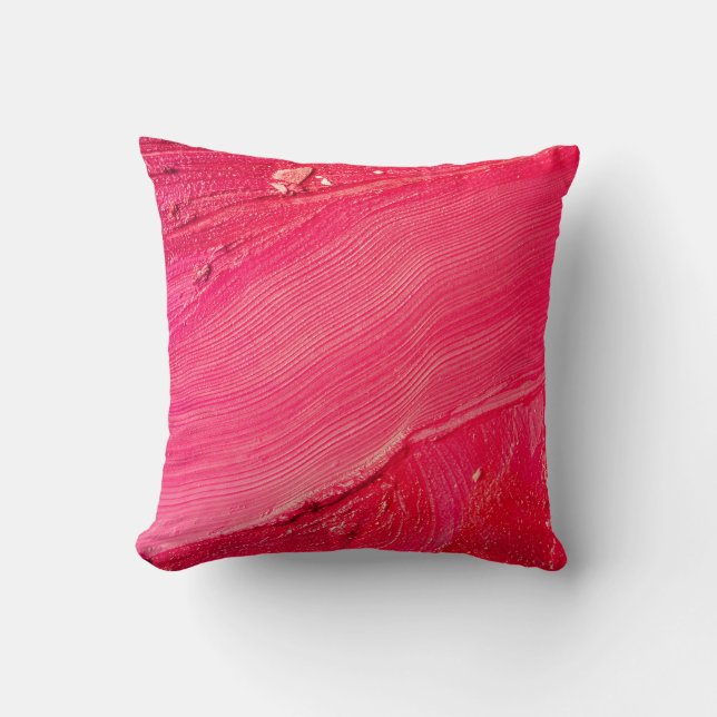 Artistic Make-Up: Colourful Creative Composition. Cushion (Front)