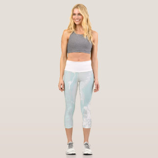 Artistic Marine Flow Capri Leggings
