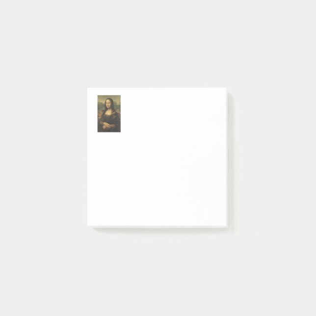 Artistic Mona Lisa Post-it Notes (Front)