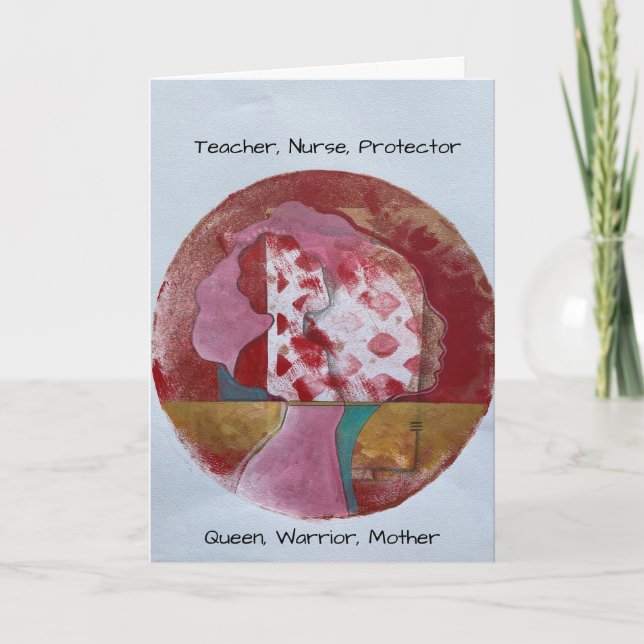 Artistic Mother’s Day Card (Front)