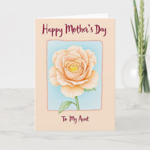 Artistic Mothers Day Blossom Card