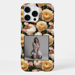 Artistic Mum Gifts Ranunculus Floral Custom iPhone 16 Pro Max Case