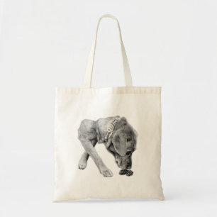 Artistic Nature Pause in Black and White Tote Bag
