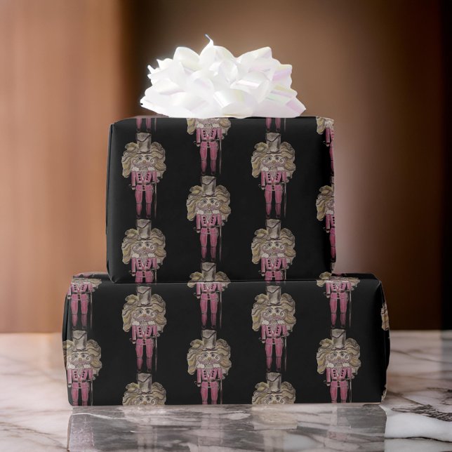 Artistic Nutcracker Soldiers Wrapping Paper (Creator Uploaded)