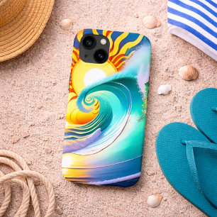 Artistic Ocean Surf  iPhone 13 Case