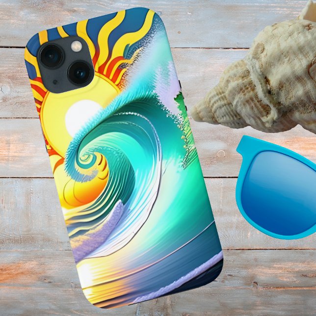 Artistic Ocean Surf  Case-Mate iPhone Case (Creator Uploaded)