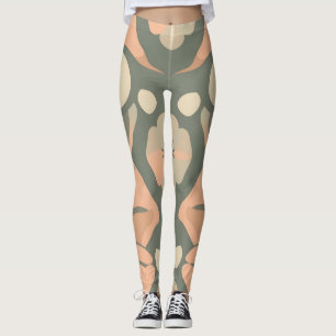 Artistic Organic Leggings - Soft Seamless Design