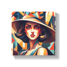 Artistic painting "Radiant Serinity"