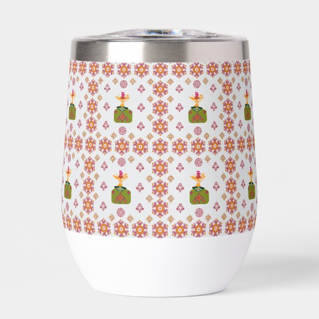 Artistic Pattern Coffee Mug – Stylish Kitchenware  (Front)