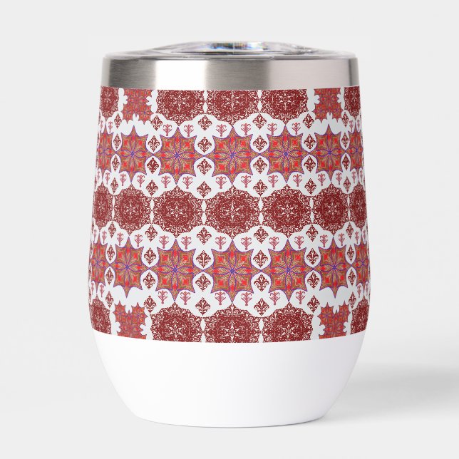 Artistic Pattern Coffee Mug – Stylish Kitchenware  (Front)