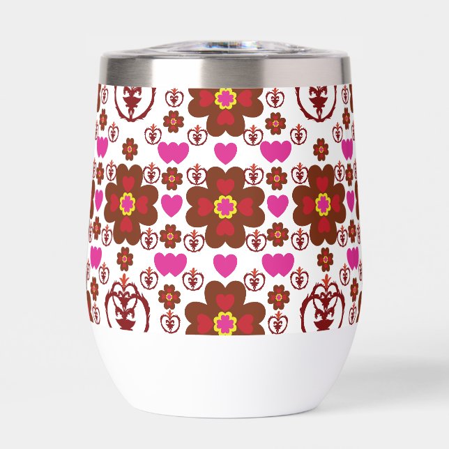 Artistic Pattern Coffee Mug – Stylish Kitchenware  (Front)