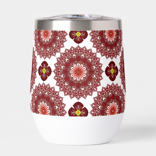 Artistic Pattern Coffee Mug – Stylish Kitchenware  (Front)