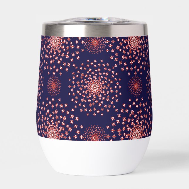 Artistic Pattern Coffee Mug – Stylish Kitchenware  (Front)