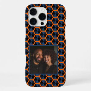 Artistic Personal Gifts Hexagon Pattern iPhone 16 Pro Max Case