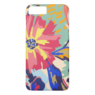 Artistic Petals Hand Painted iPhone 8 Plus/7 Plus Case