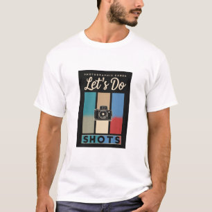 Artistic Photographer Event Day Tee T-shirt