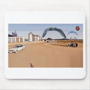 Artistic Picture Arid Town Mouse Pad