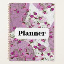 Artistic Pink & Purple Floral Garden Aesthetic