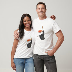 Artistic Puffin Graphic T-Shirt - Cute Coastal