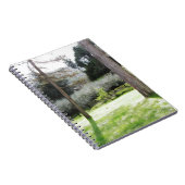 Artistic representation of tuscan countryside notebook (Right Side)