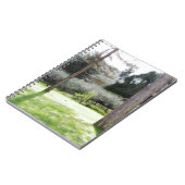Artistic representation of tuscan countryside notebook (Left Side)