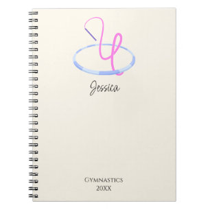 Artistic Rhythmic Gymnastics Hoop Choreography Notebook